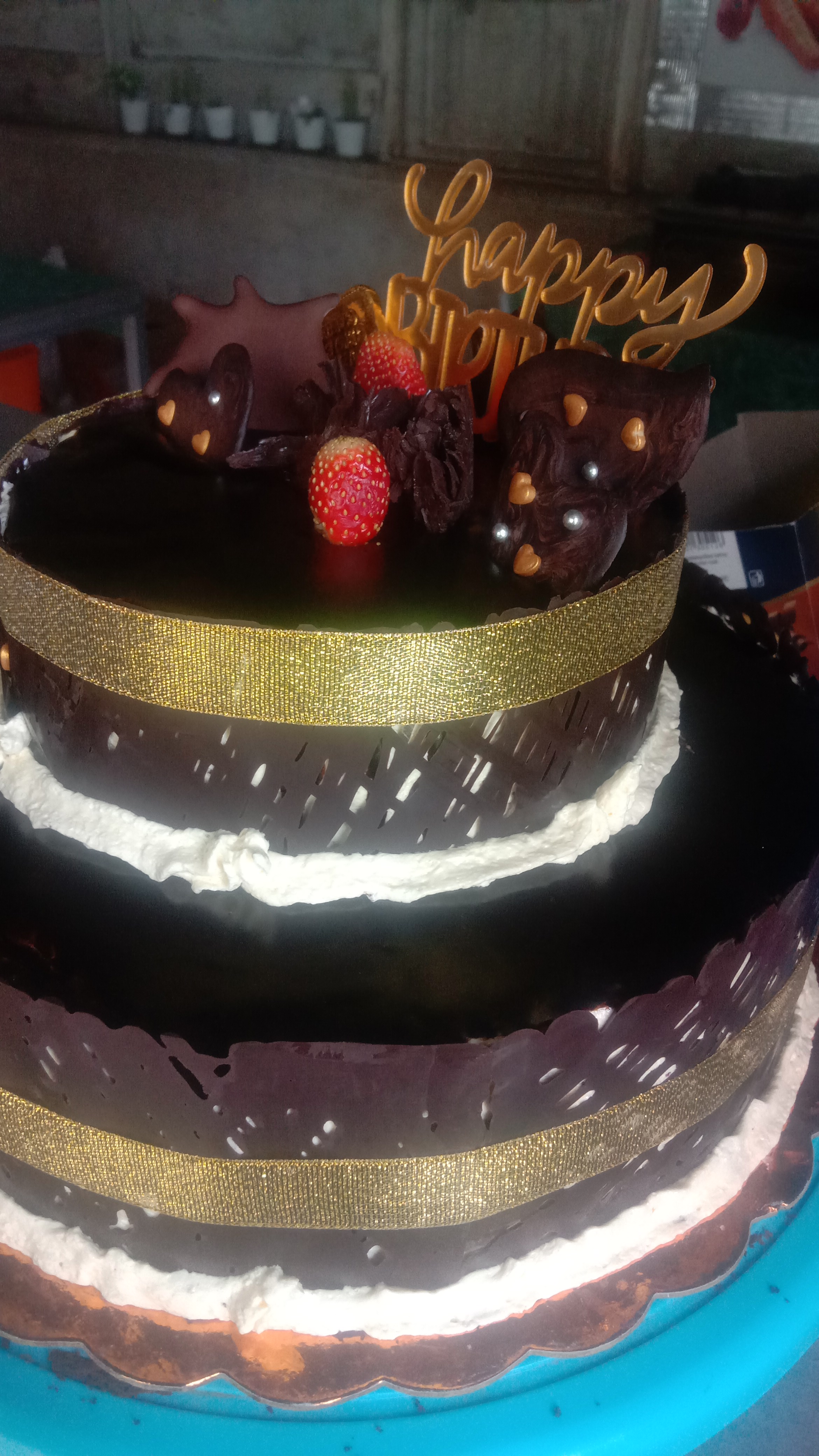 tart dan blackforest ulangtahun