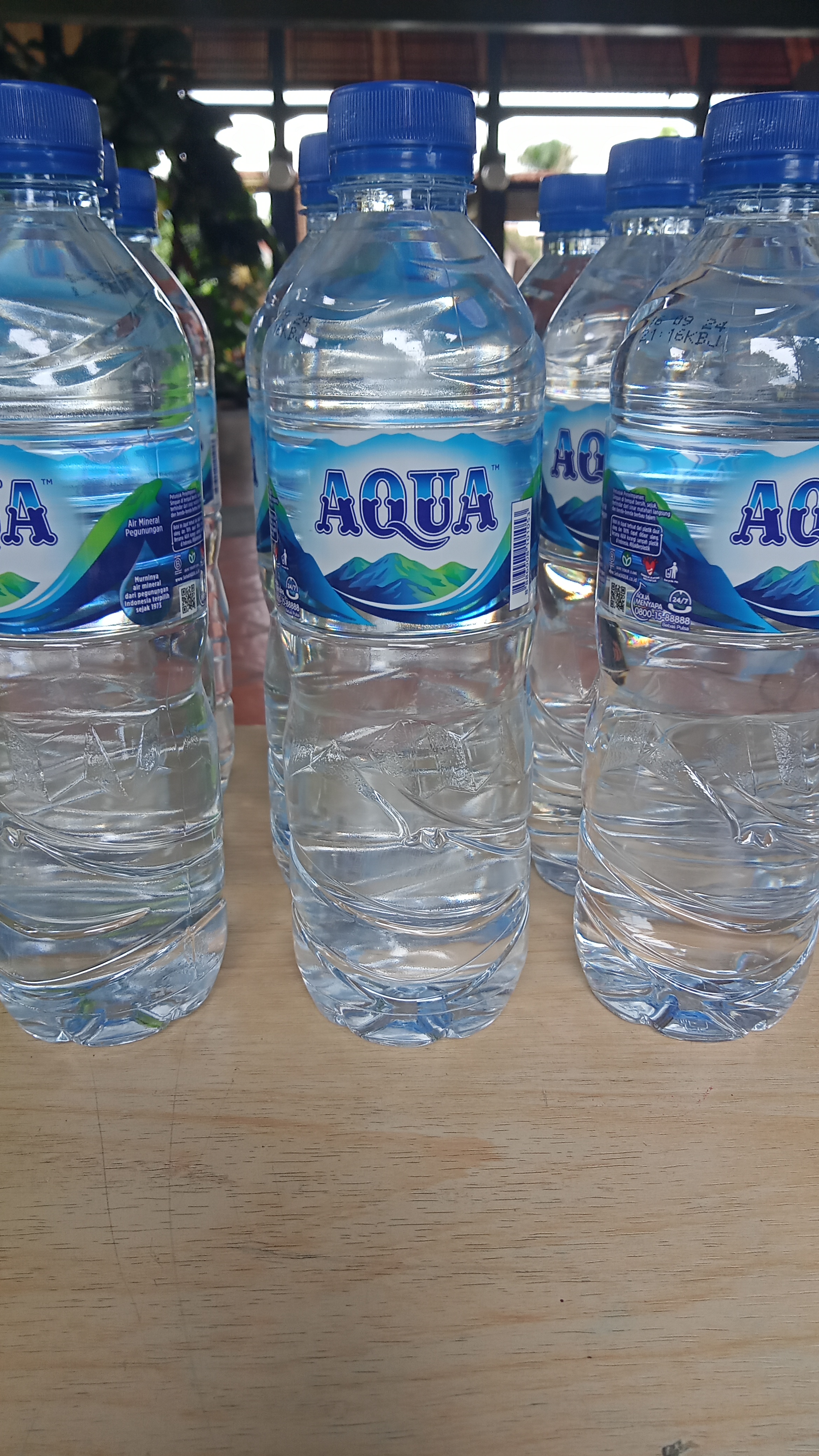 Minuman Aqua botol