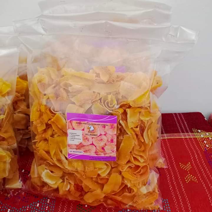 Kripik pisang Dongan santai